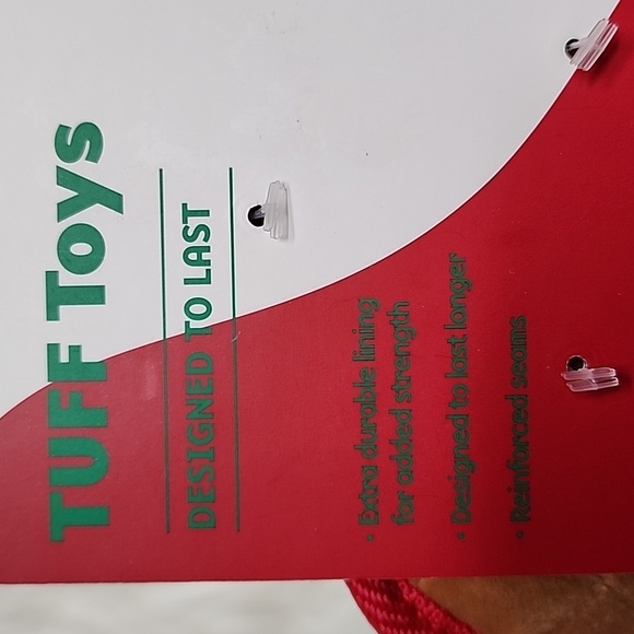 Gingerbread House Plush Dog Toy with Squeaker - New with Tags - Picture 6 of 10